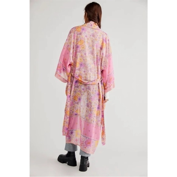 Spell Hibiscus Lane Maxi Kimono - Picture 2 of 3